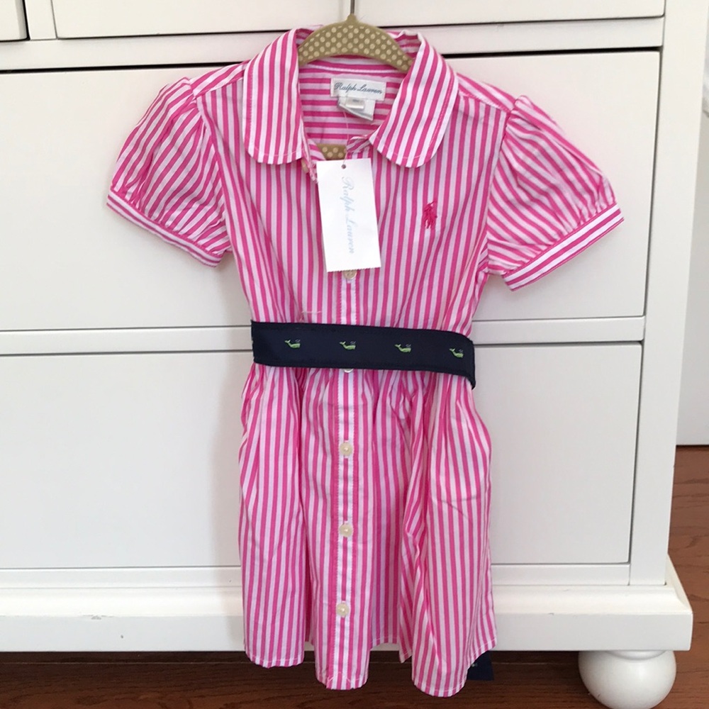 Ralph Lauren Striped Dress, 18M
